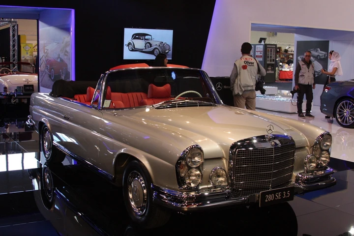 Mercedes: il fascino delle cabrio ad Auto e Moto d’Epoca 2015