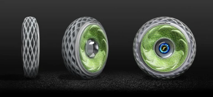 Goodyear Oxygene: il pneumatico che 