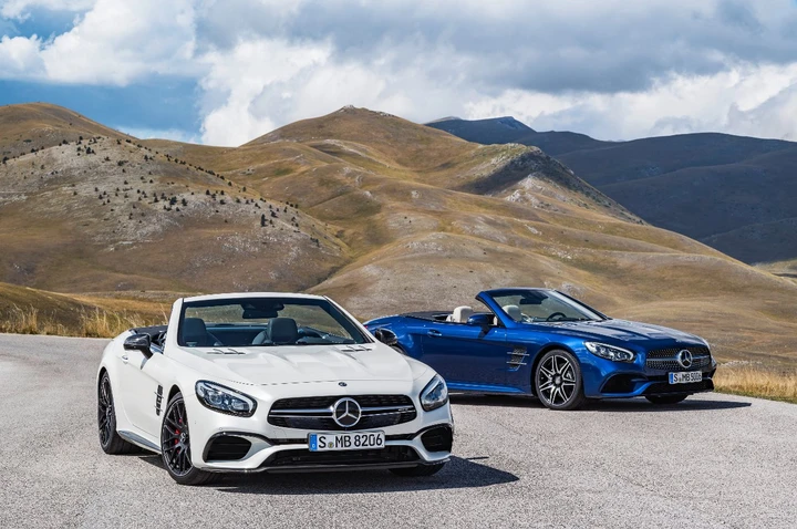 Mercedes SL e SL65 Amg MY 2016: immagini ufficiali