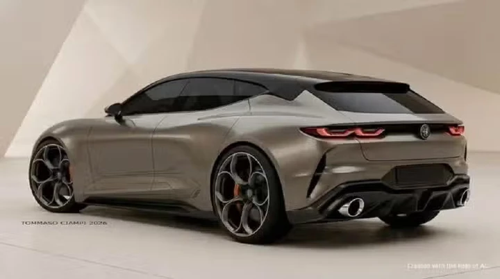 Alfa Romeo, il render immagina la fastback che non è mai arrivata