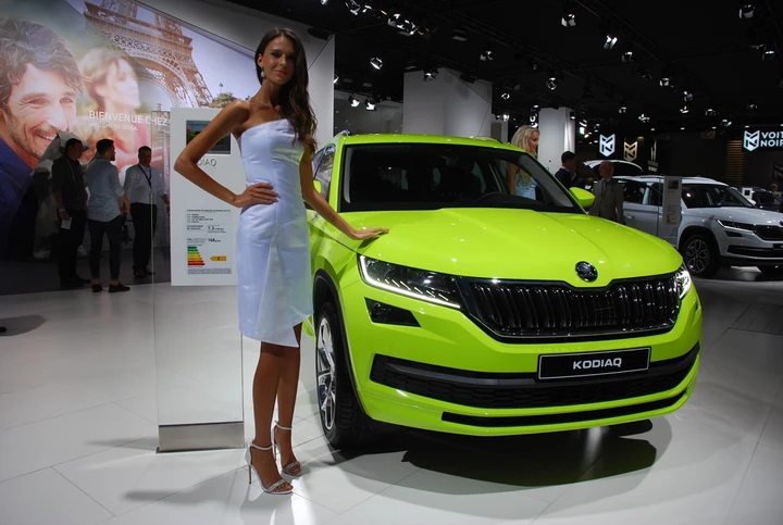 Skoda Kodiaq al Salone di Parigi 2016