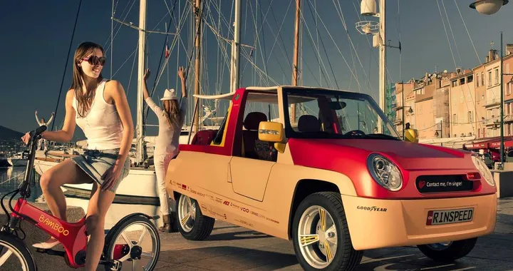 Rinspeed Bamboo, tecnologia da spiaggia