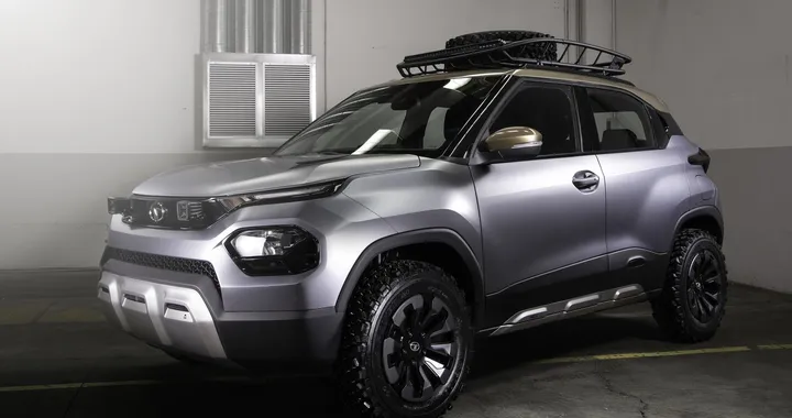 Tata Sierra EV e HBX Concept al Salone di Nuova Delhi