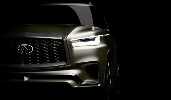 Infiniti QX80, un teaser anticipa il debutto del SUV a New York