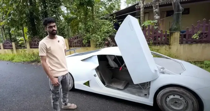 Lamborghini Huracán fatta in casa e con i rottami: perfettamente funzionante