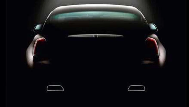 Rolls-Royce Wraith: il teaser del posteriore