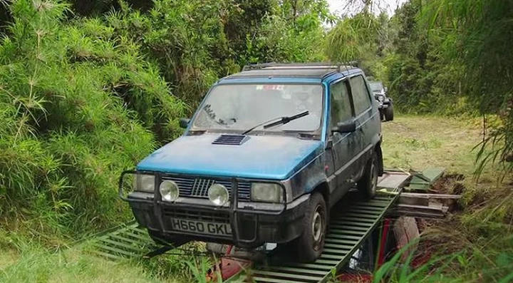 Fiat Panda 4x4: una Sisley è protagonista di “The Grand Tour”
