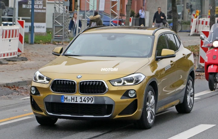 Bmw X2, la versione ibrida plug-in spiata durante i test