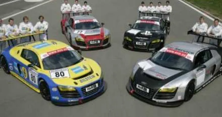 L'Audi R8 LMS pronta per la stagione