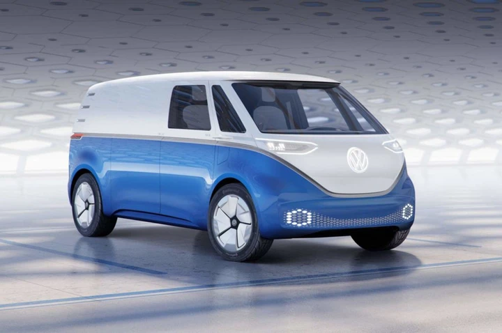 Volkswagen I.D. BUZZ Cargo Concept 2018: immagini ufficiali