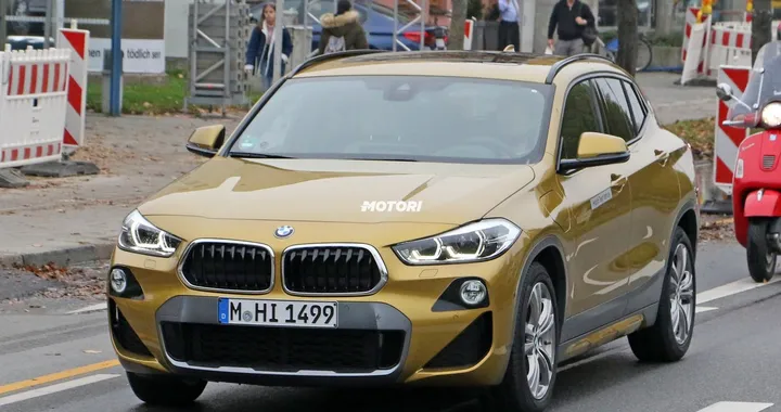 Bmw X2, la versione ibrida plug-in spiata durante i test