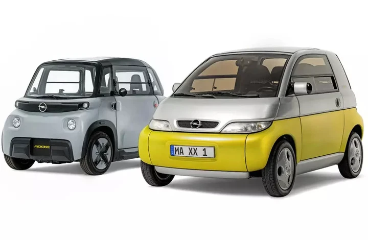 MAXX e Rocks: le city car elettriche Opel che hanno sfidato il tempo
