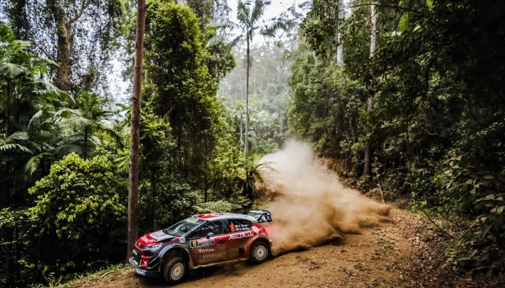 WRC: la Citroen completa lo shakedown in Australia