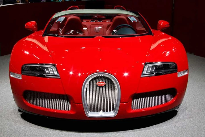 Bugatti Veyron Grand Sport Red -  Francoforte 2011