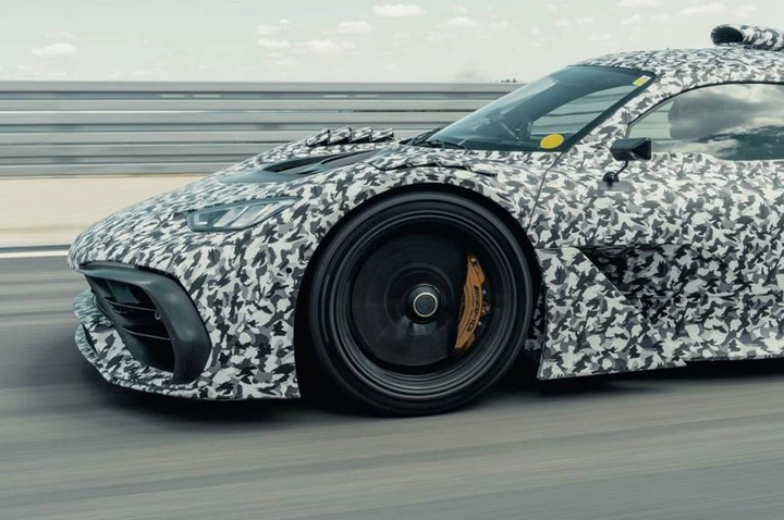 Mercedes-AMG Project One, il test a Immendingen