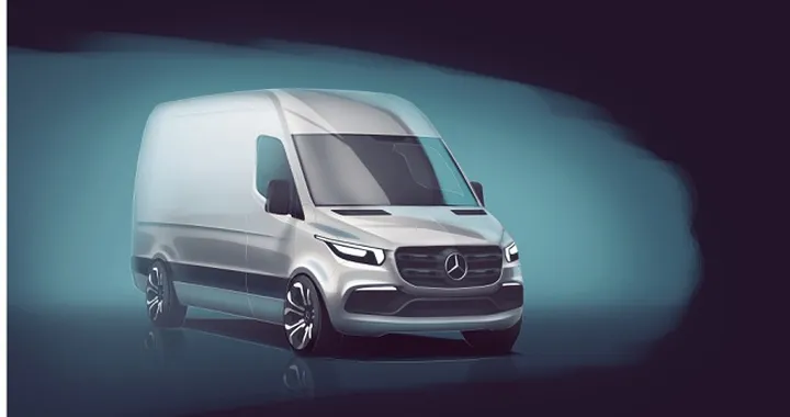 Mercedes Sprinter 2018: il teaser della terza serie