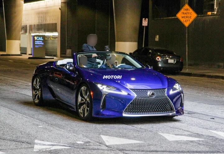 Lexus LC Convertible: nuove immagini di anteprima