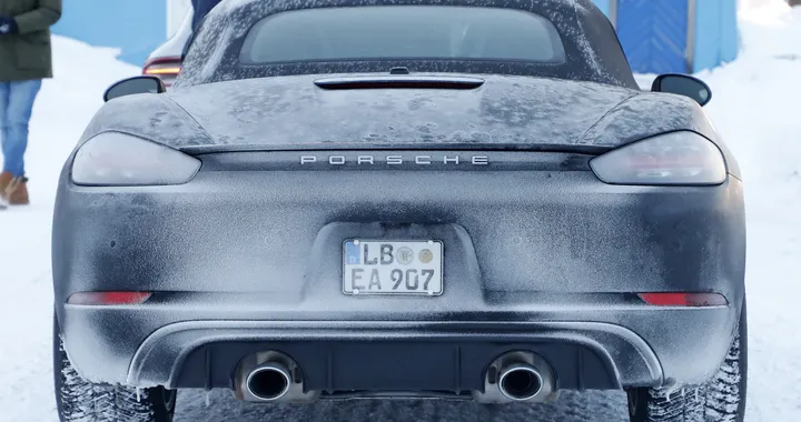Nuova Porsche 718 Boxster: le foto spia
