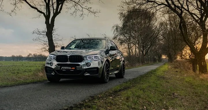 Bmw X6 M50d by Fostla.de: il diesel tri-turbo supera 440 CV