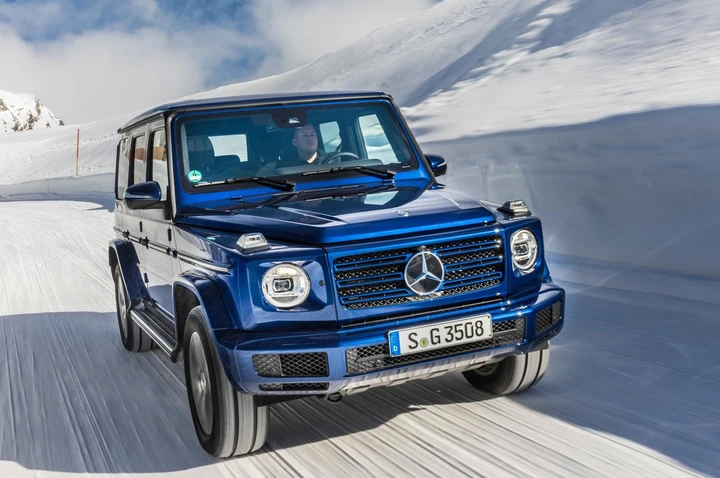 Mercedes G350d 2019: immagini ufficiali
