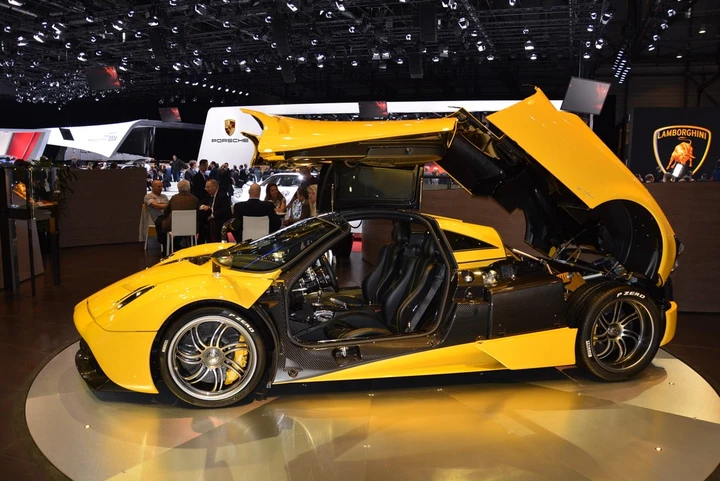 Stand Pagani al Salone di Ginevra 2014