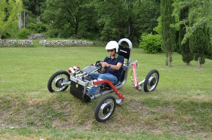 Swincar E-Spider: monoposto elettrica per il tempo libero