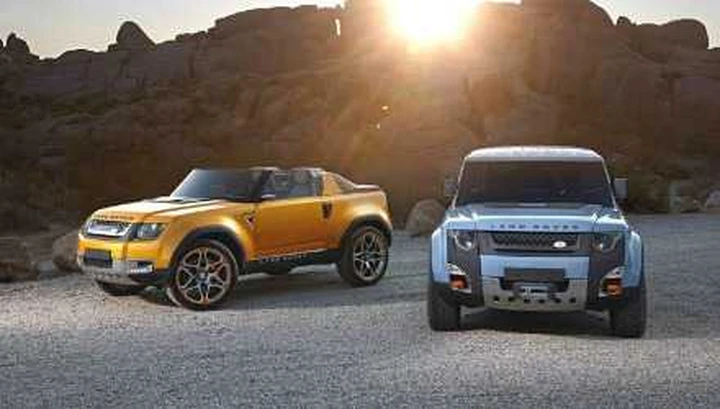 Land Rover DC100 e DC100 Sport a Los Angeles