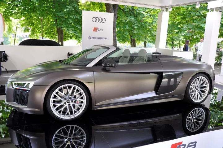 Audi R8 Spyder V10: appuntamento al Salone di Torino