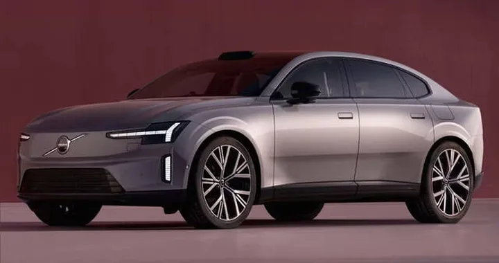 Volvo ES90, rilasciata la prima immagine della grande berlina elettrica