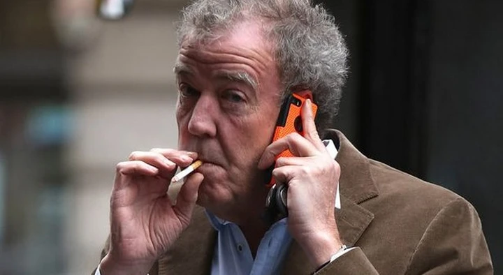 Jeremy Clarkson in Italia con una Giulia Quadrifoglio