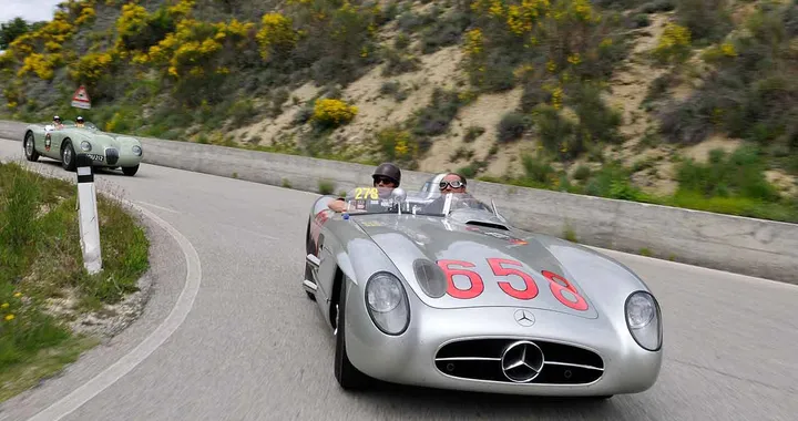 Mercedes Tribute alla Mille Miglia 2014