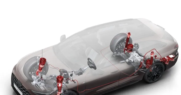 Sospensioni pneumatiche Audi, niente più molle metalliche ma una innovazione