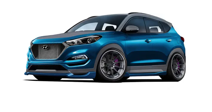 Hyundai Vaccar Tucson Sport Concept al SEMA Show