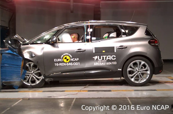Crash test EuroNcap: i risultati di agosto 2016
