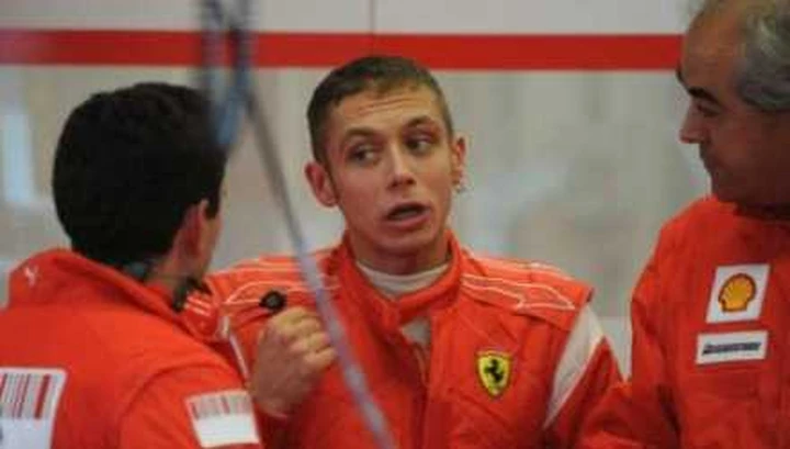 Valentino Rossi in F1 con Ferrari?