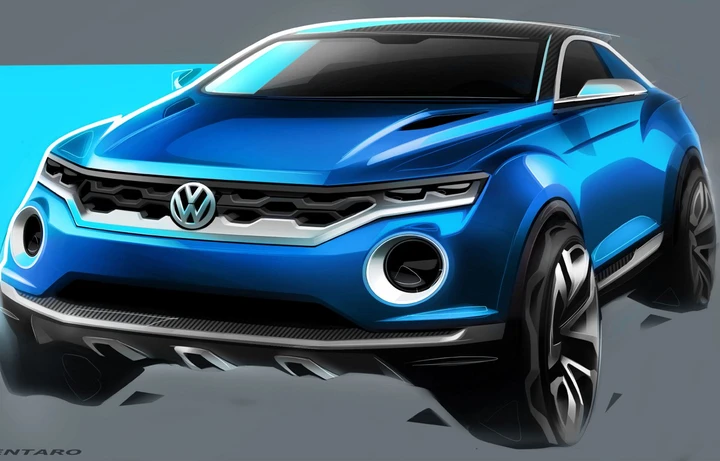 volkswagen T-Roc Concept: primi teaser