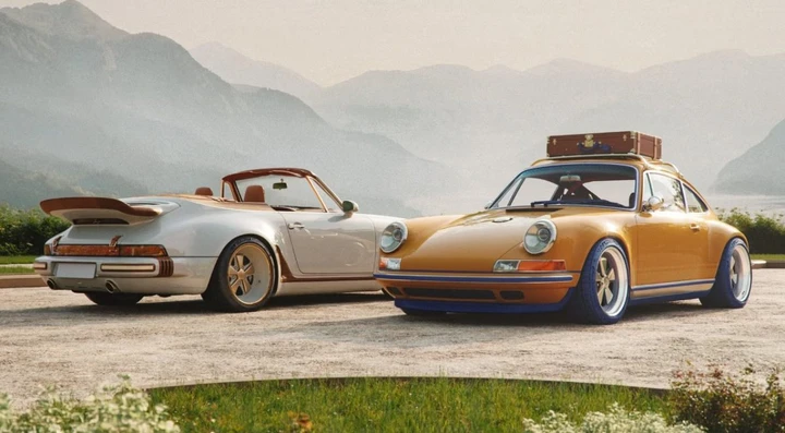 Louis Vuitton e Singer trasformano due Porsche 911 in pezzi unici