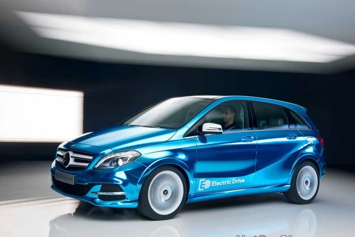 Parigi 2012: Mercedes Classe B Electric Drive Concept