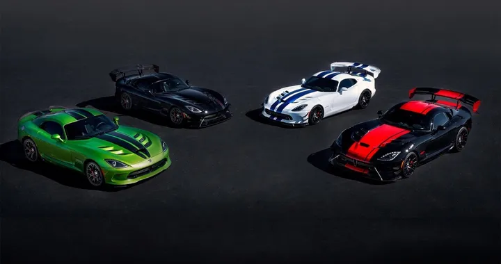 Dodge Viper, 5 serie speciali prima dell’addio