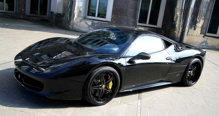 Ferrari 458 Black Carbon Edition by Anderson