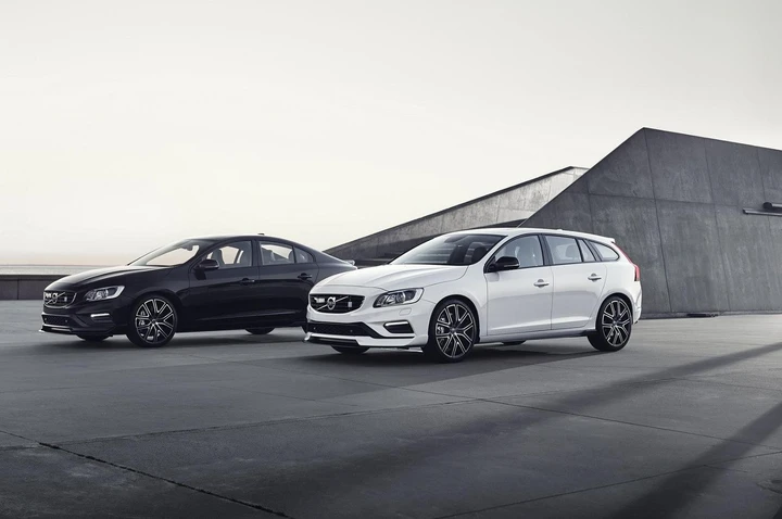 Volvo S60 e V60 Polestar con Aero Pack MY 2018: immagini ufficiali