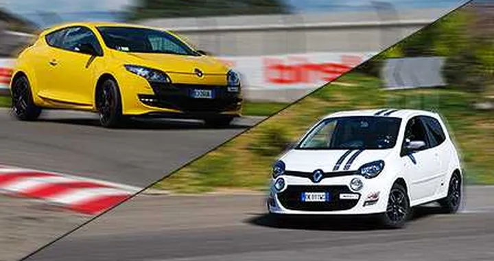 Test Renault: Twingo Gordini vs Megane RS