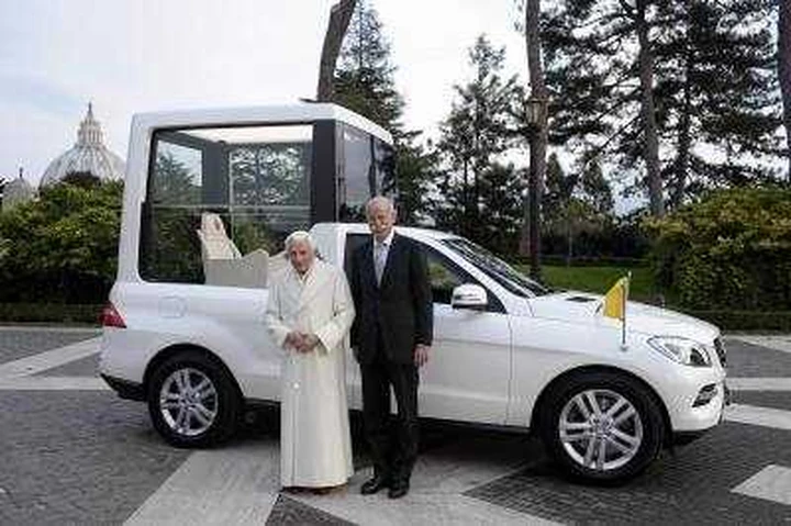 Mercedes Classe M Papamobile per Benedetto XVI