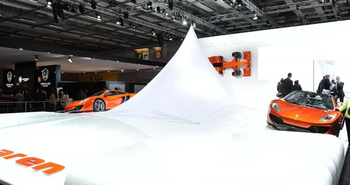 Stand McLaren - Parigi 2012