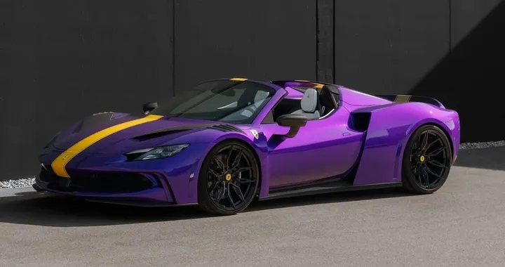 Novitec The Joker, la Ferrari 296 GTS si trasforma in un'auto da cattivo