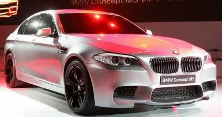 Bmw Concept M5 e Serie 5 Plug-in Hybrid a Shanghai