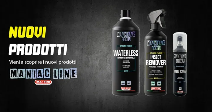 Mafra: tre nuovi prodotti per la linea Maniac Line