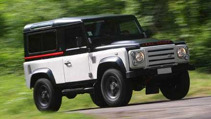 Una Land Rover Defender... alla moda