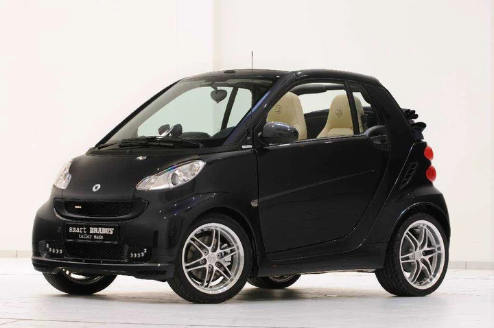 Smart cabrio Brabus la Bleue