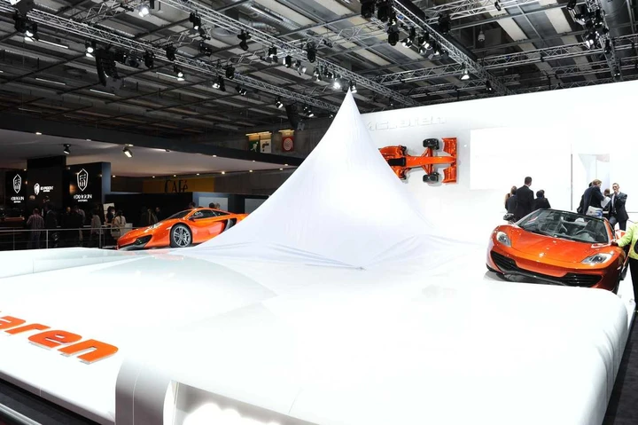Stand McLaren - Parigi 2012